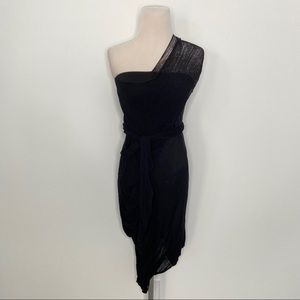 RARE Raquel Allegra Deconstructed Strapless Dress